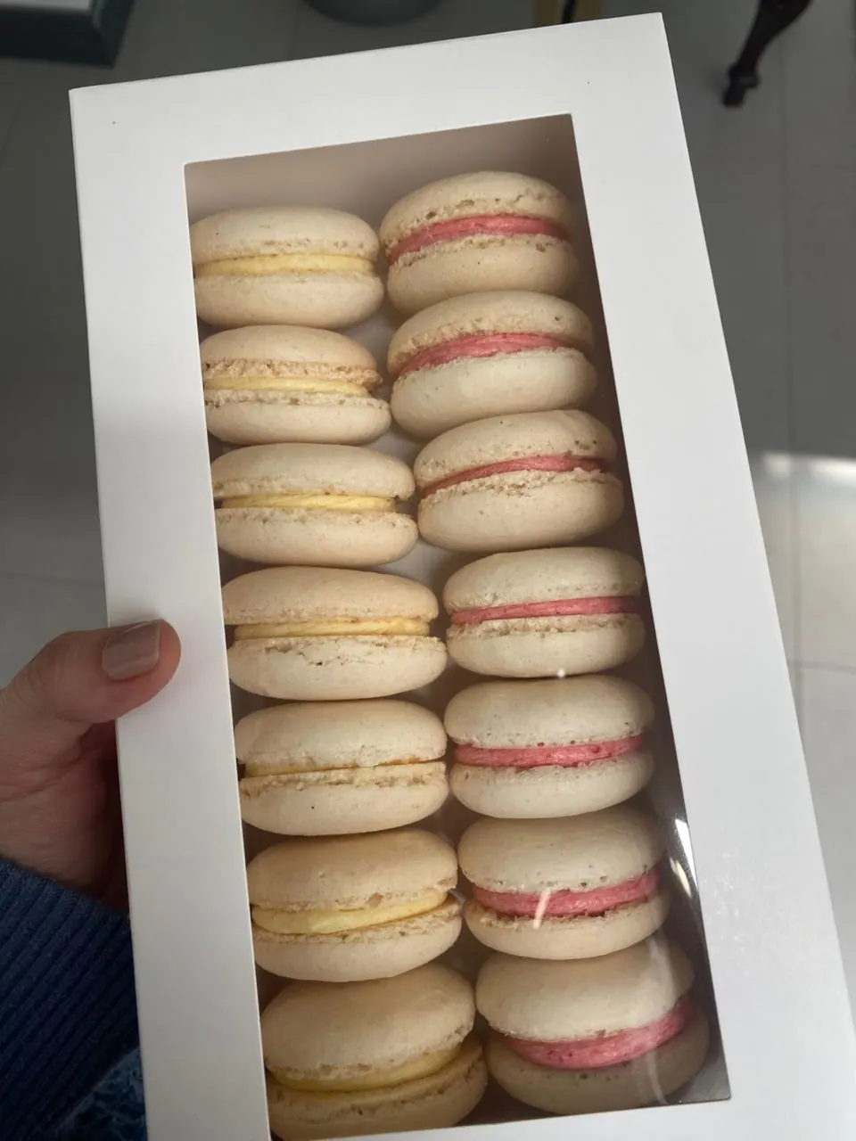 Caja de macarons